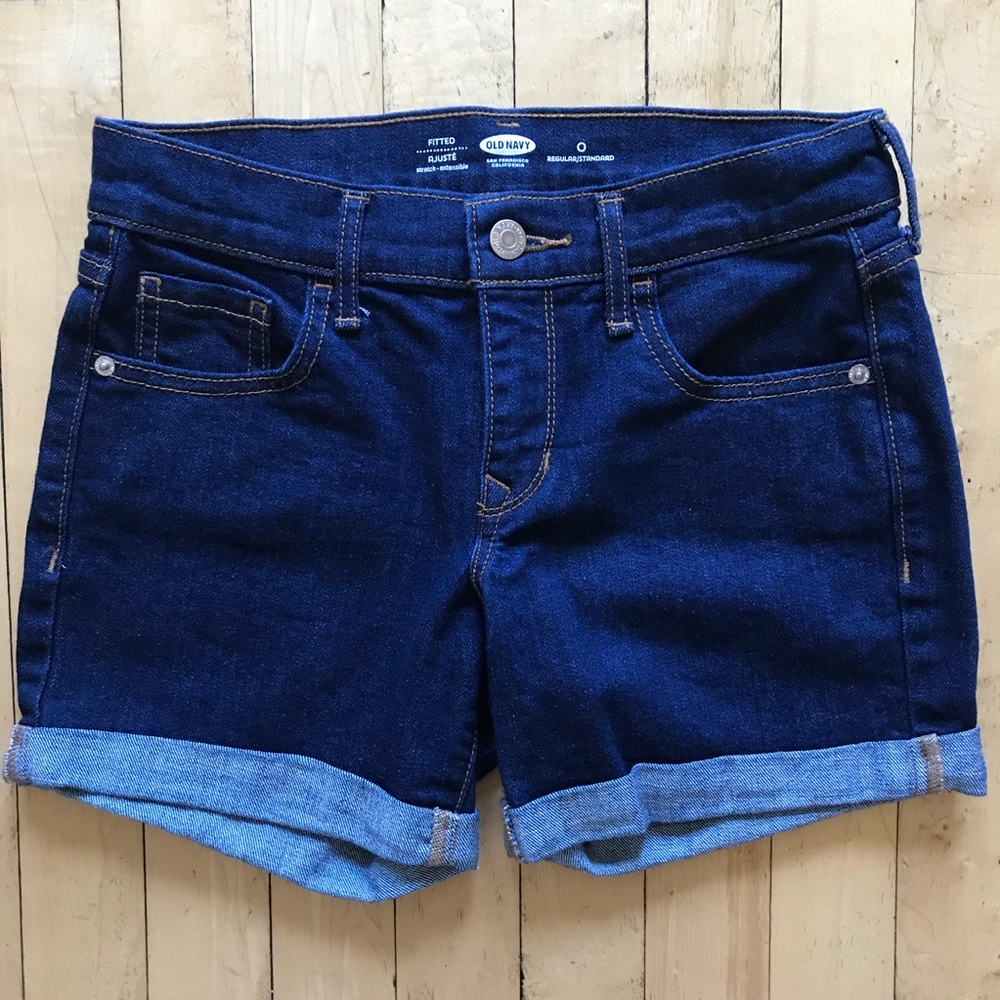SIZE 0 - Old Navy Cuffed Jean Shorts